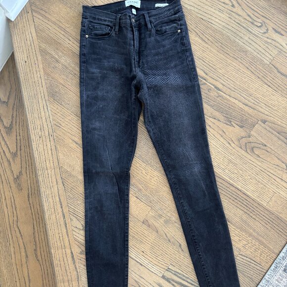Frame "forever Karli" black jeans, size 27 - Picture 1 of 4